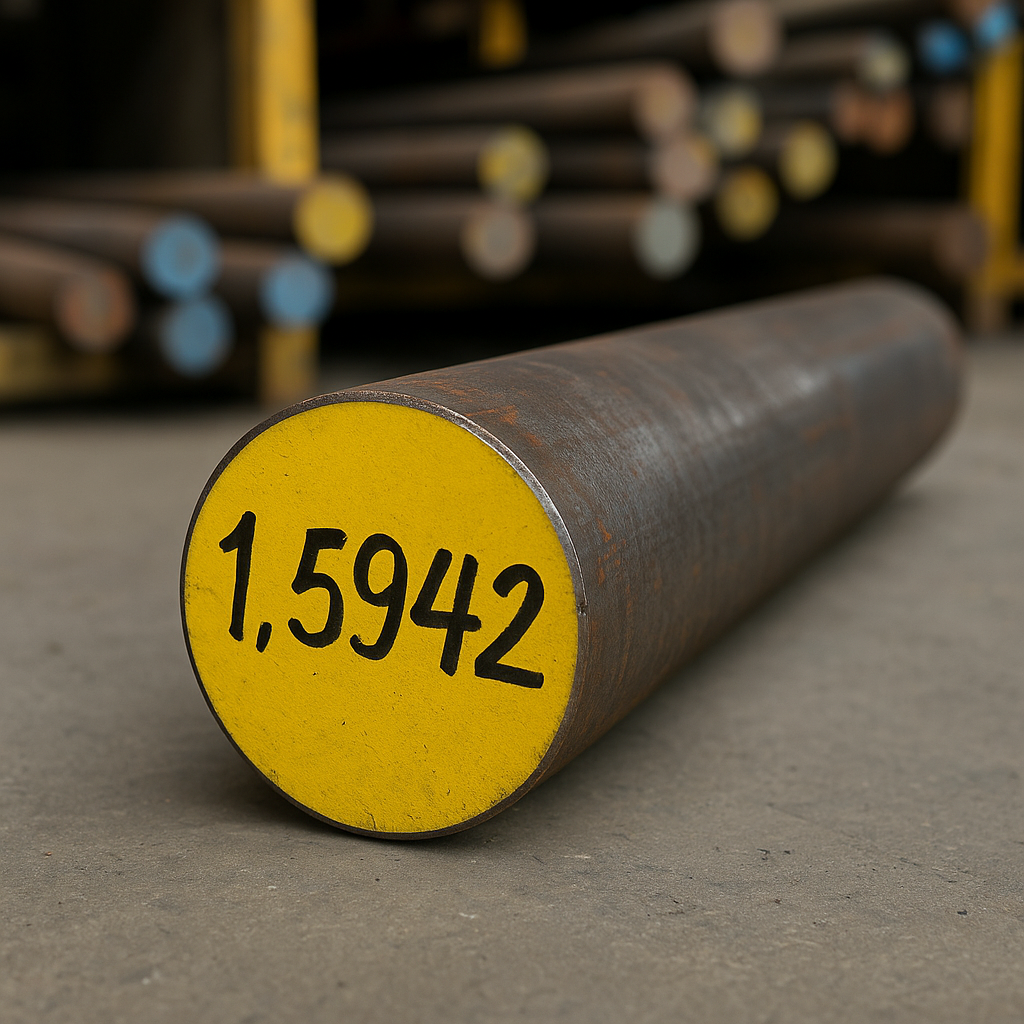 فولاد ST52 آلیاژی نیکل‌دار 1.5942